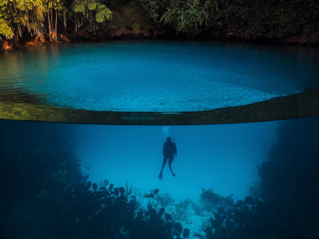 Lagoa Misteriosa: um lugar mágico para mergulho com cilindro no Brasil