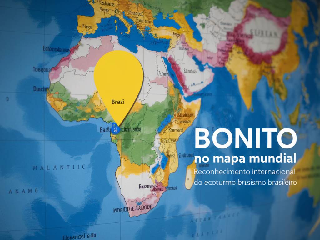 Bonito no mapa mundial: o reconhecimento internacional do ecoturismo brasileiro